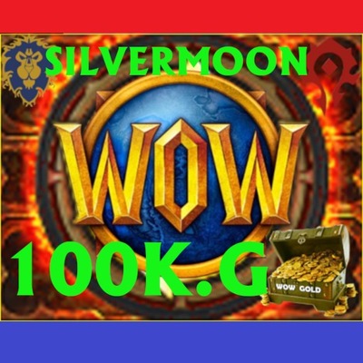 WoW SL Gold 100k Silvermoon 100tys Złoto A/H