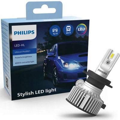 PHILIPS ЛАМПОЧКИ LED (СВІТЛОДІОД) H7 ULTINON PRO3021 6000K 12/24