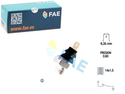 Датчик давления масла abarth ritmo alfa romeo spider fiat 125 127 фото №1