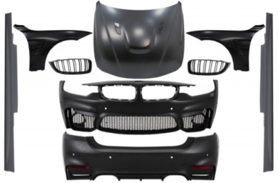 Бампер перед задня пороги капот bmw 4 f32 f33 wz m4 фото №1