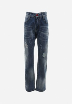 Born2Be Granatowe Jeansy 146/152 Slim