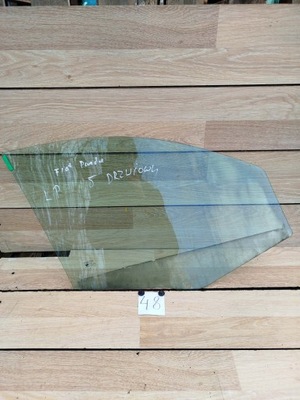 Стекло боковая дверь левый перед fiat panda ii 5d фото №1