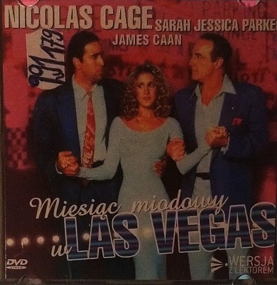 Film Miesiąc miodowy w Las Vegas płyta DVD SPK