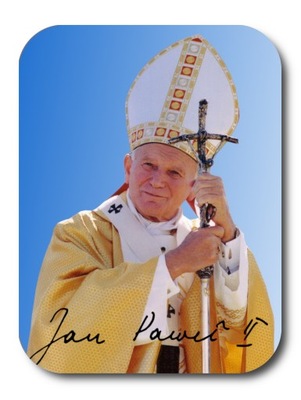 Magnes papież święty Jan Paweł II Wadowice