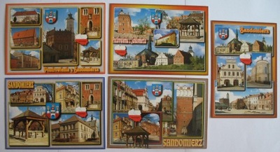 Sandomierz 1999 x 5 sztuk