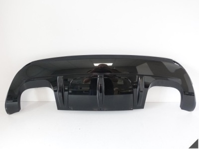 Bmw x6 x6m e71 e71m m-power спойлер диффузор w бампер задняя + заглушка na hak фото №1