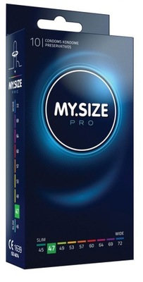 Profesjonalne prezerwatywy MYSIZE PRO 47mm 10szt M