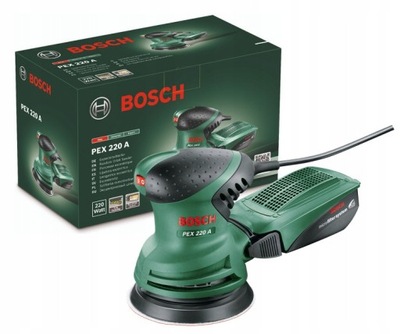 BOSCH PEX 220A szlifierka mimośrodowa