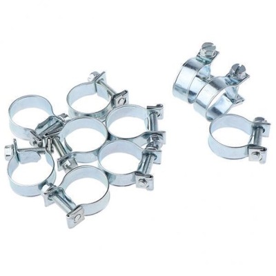 5 Clamp, 10 Pieces Stainless Line Clamp for