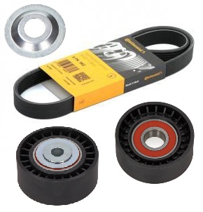 Ремень ролики pk генератора chevrolet captiva opel antara 2.0d 127km 150km фото №1