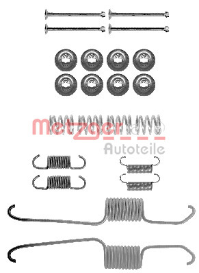 METZGER 105-0003 КОМПЛЕКТ DODATKÓW, КОЛОДКИ ГАЛЬМІВНІ