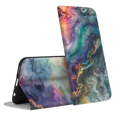 Etui Do IPHONE 14 PLUS CASE Z KLAPKĄ KOLOROWY STYLOWY OCHRONA OBUDOWA WZORY