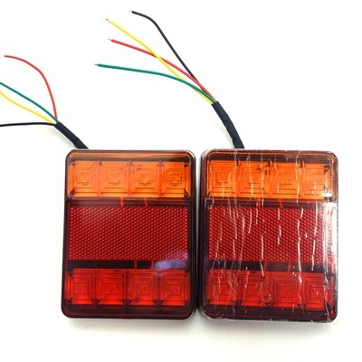 Лампы задние led светодиодный комбинированный задних do прицепа прицепа ce фото №1