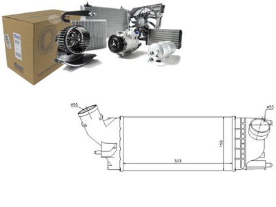 NISSENS ИНТЕРКУЛЕР PEA4336 PE4336 8ML376760721 8M