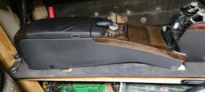 Mercedes w221 підлокітник передній чорний фото №1