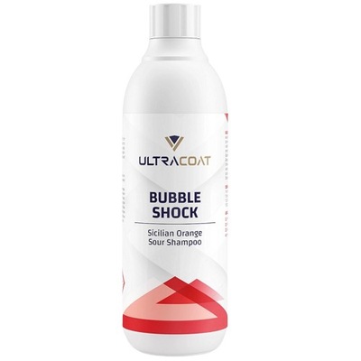 ULTRACOAT BUBBLE SHOCK Kwaśny szampon piana 500ml