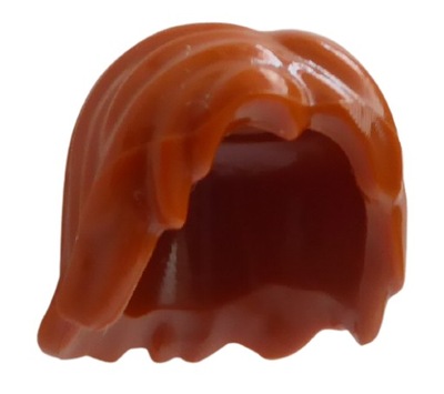 LEGO C. Pomarańczowe Włosy Połdługie 88283/6006514