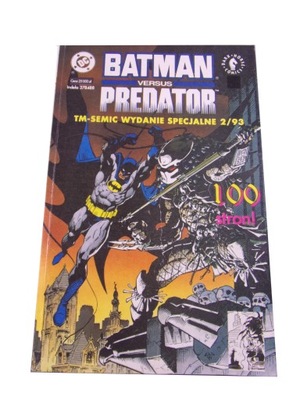 BATMAN versus PREDATOR wyd. specjalne 2/93 TM-Semic
