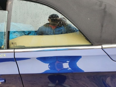 Ліва молдинг крила скло хром opel cascada фото №1