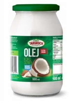 Targroch Olej Kokosowy Nierafinowany 900ml