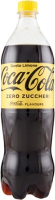 Coca-Cola z cytryną Gusto Limone BEZ CUKRU Zero Zuccheri 1L | Z WŁOCH