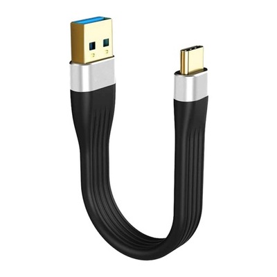 Kabel USB C na USB A 3.1, krótka 5-calowa ładowarka 5 Gb/s 3A z szybkim ładowaniem