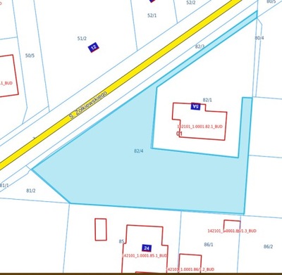 Działka, Piastów, Pruszkowski, 1190 m²