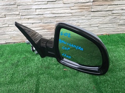 Зеркало bmw x4 g02 цвет c4p 9 pin камера фото №1