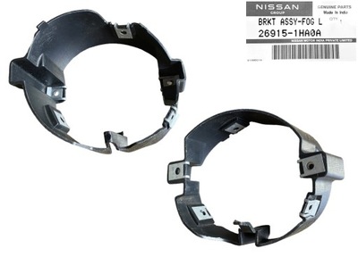 Nissan micra k13 10-13 кронштейн корзина рамка протитуманної фари лівий оригінальний номер фото №1