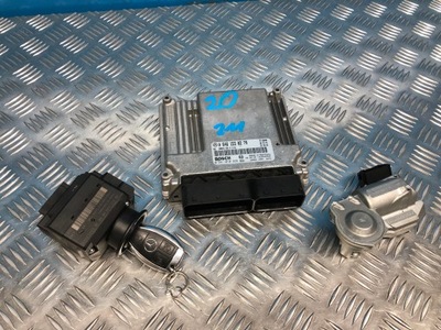 Mercedes w211 набор стартовый бортовой компьютер 2,2 cdi фото №1