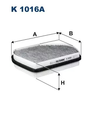 Фильтр pow.kabiny db w210 /угольный/ фото №1