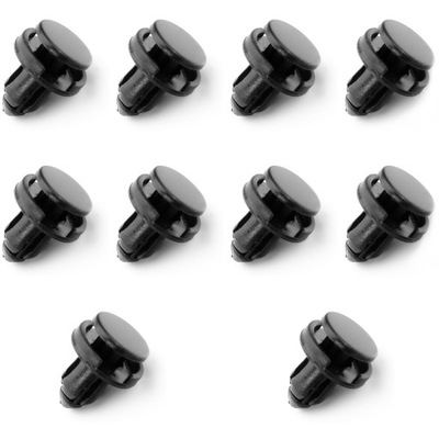 10X REMACHE DE COLECTOR TAPONES DE PARAGOLPES MOLDURAS DE UMBRAL PARA TOYOTA YARIS RAV4  