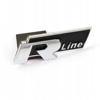 VW RLINE R LINE ZNACZEK EMBLEMAT W GRILL ATRAPĘ