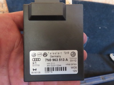 Vw caddy iii lift модуль webasto 7n0963513a фото №1