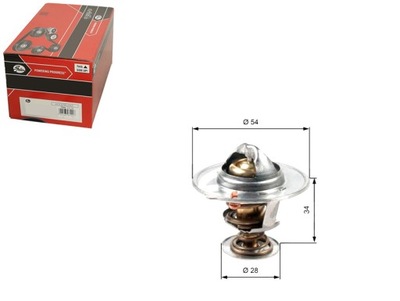 Gates th47685g1 термостат, середина охолоджуючий фото №1