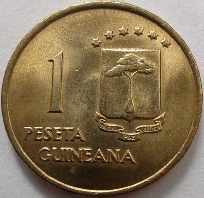 0800 - Gwinea Równikowa 1 peseta, 1969