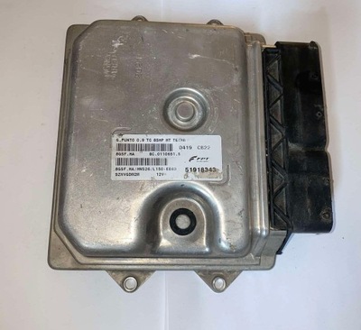 Бортовий комп'ютер блок керування двигуна fiat 51918343 фото №1