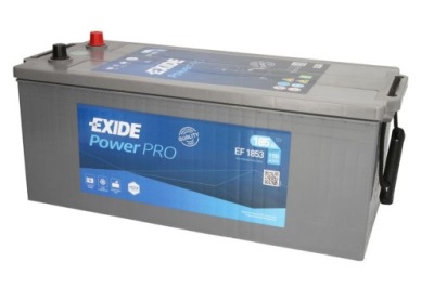 Акумулятор 12v 185ah exide 1150a фото №1