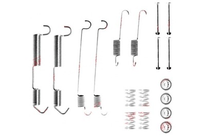 QUICK BRAKE КОМПЛЕКТ МОНТАЖНЫЙ КОЛОДОК ТОРМОЗНЫХ LUCAS BMW 3 E30 фото