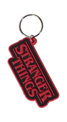 Stranger Things Logo - gumowy brelok do kluczy