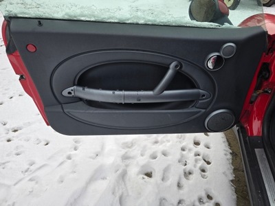 Обшивка дверь левый перед передний mini cooper r50 i europa фото №1