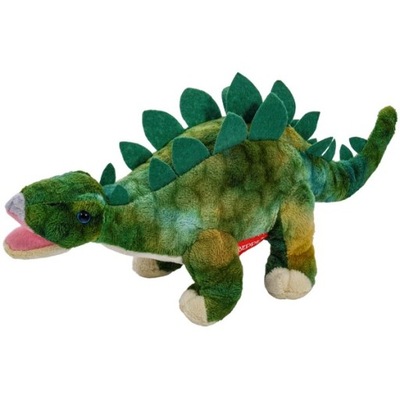 PLUSZAK MASKOTKA STEGOZAUR DINOZAUR ZIELONY 30 CM