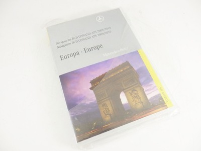 MAPA DVD EUROPA MERCEDES COMAND APS 2011/2012