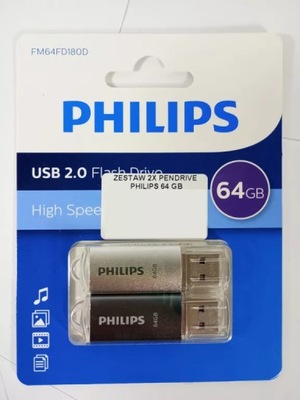 Pendrive Philips FM64FD180D/00 64 GB