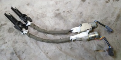 Audi a8 d3 механизм моторчик регулировки поперечина фото №1