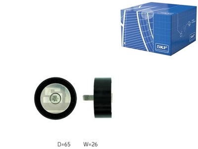 Skf vkm 60004 ролик напрямна / напрямна, ремінь клиновий зубчастий фото №1