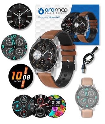 SMARTWATCH OROMED KROKI CISNIENIOMIERZ ROZMOWA SMS