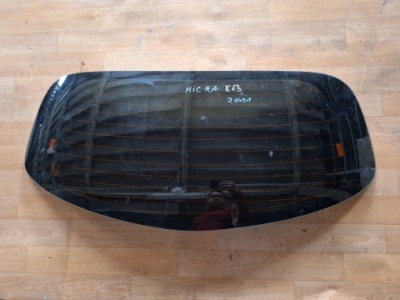 Стекло крышки багажника nissan micra k13 фото №1