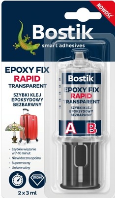 Bostik Szybki Klej Epoksydowy EpoxyFix Rapid 2x3ml