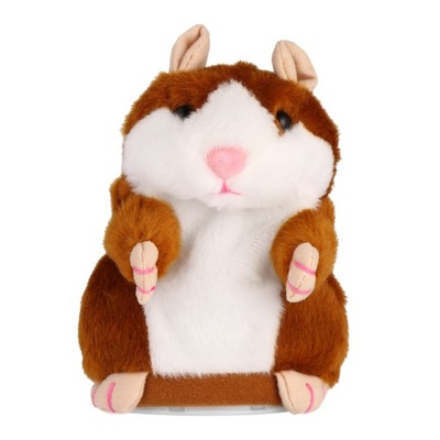 Talking Hamster Funny Plush Toy Repeats What You S